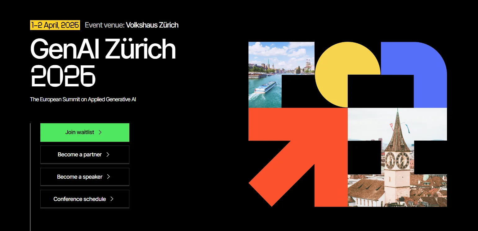 GenAI Zürich 2026 hero image